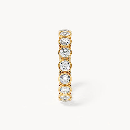 Bezel Memory Ring Rund