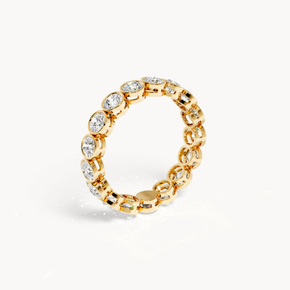 Bezel Memory Ring Rund