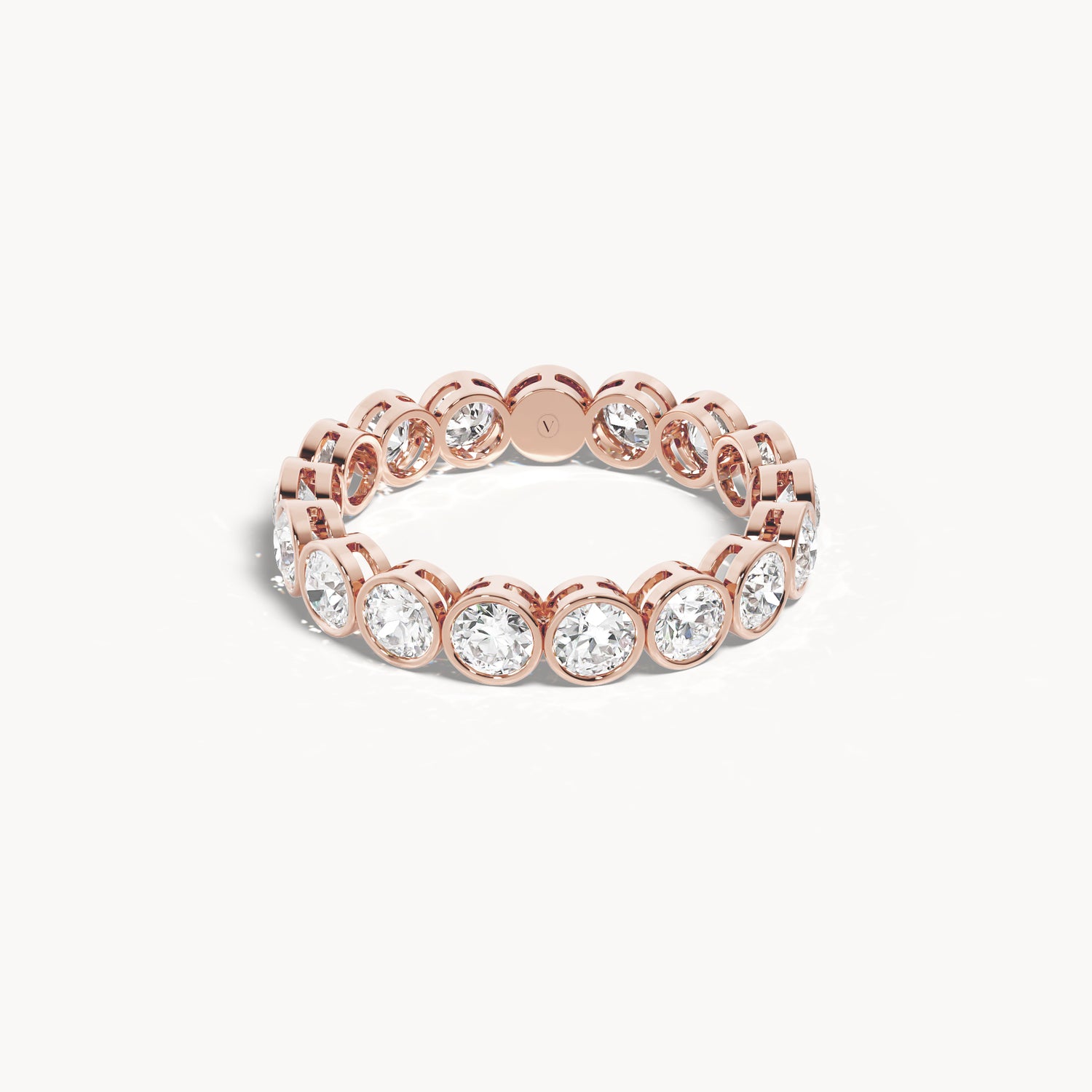 Bezel Memory Ring Rund