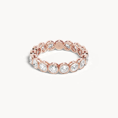 Bezel Memory Ring Rund