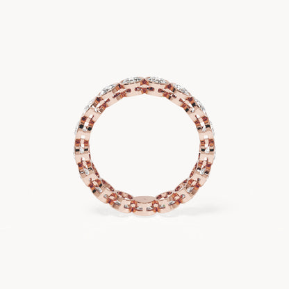 Bezel Memory Ring Rund