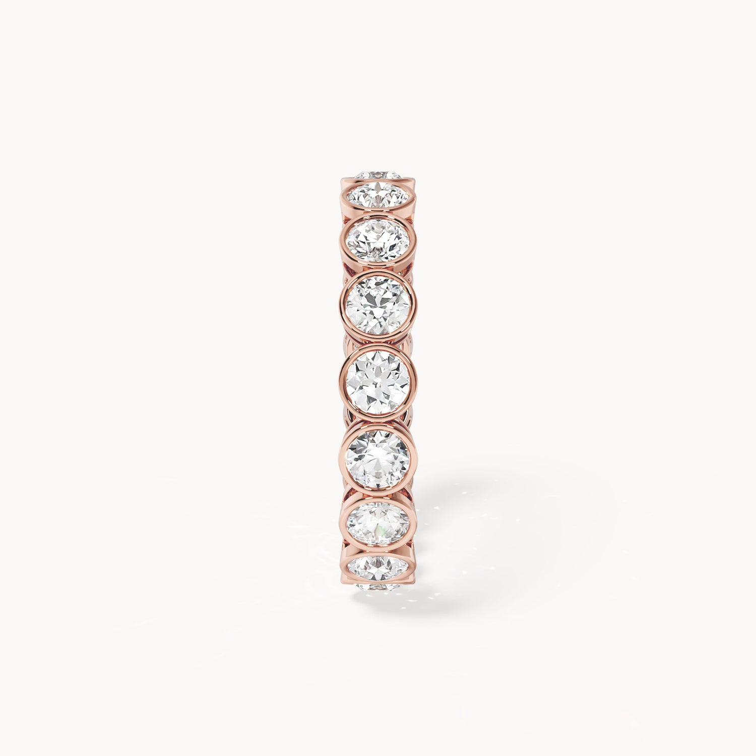 Bezel Memory Ring Rund
