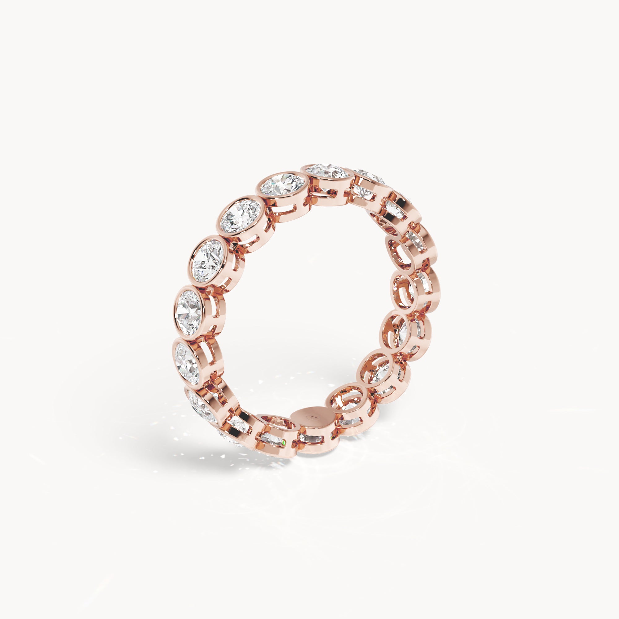Bezel Memory Ring Rund
