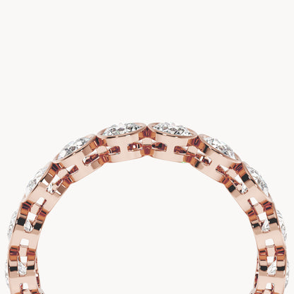 Bezel Memory Ring Rund