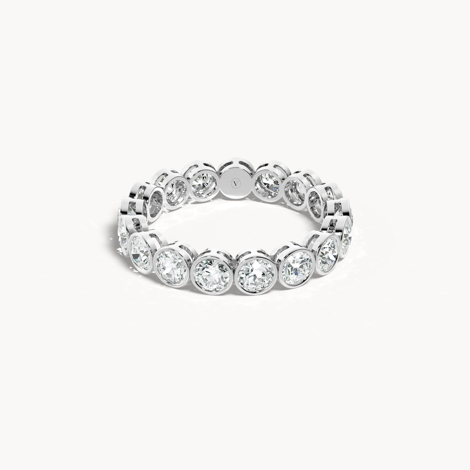 Bezel Memory Ring Rund