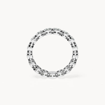 Bezel Memory Ring Rund