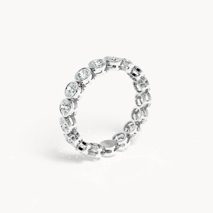 Bezel Memory Ring Rund
