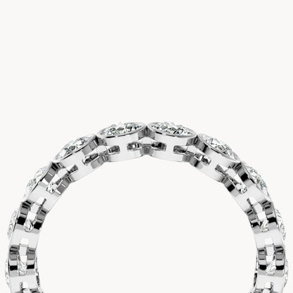 Bezel Memory Ring Rund
