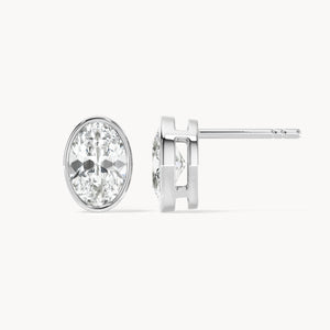Bezel Studs Oval
