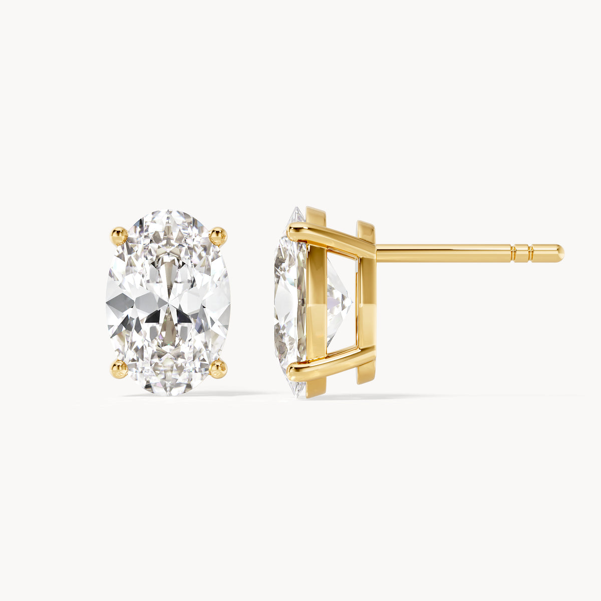 Classics Studs Oval