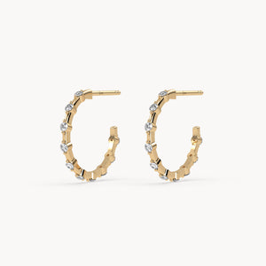 Daisy hoops