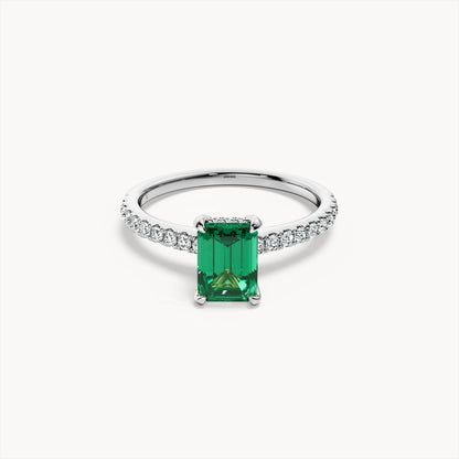Darcy Emerald Ring