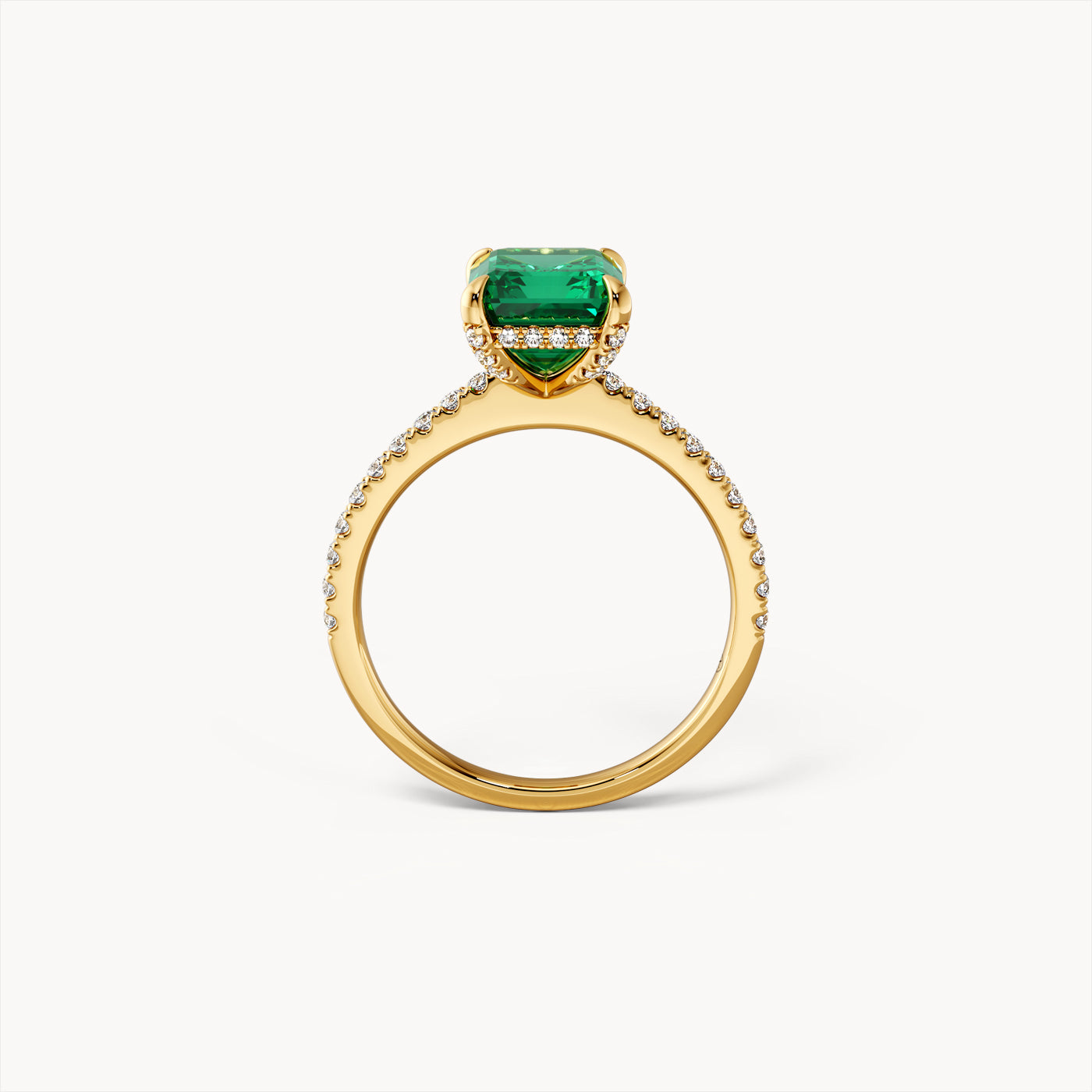 Darcy Smaragd Ring 1,50ct. Größe 51