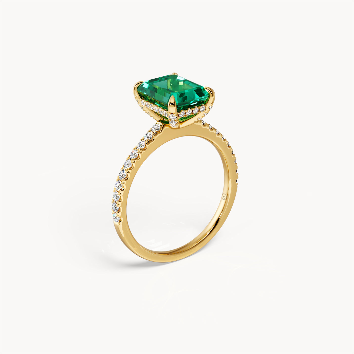 Darcy Smaragd Ring 1,50ct. Größe 51