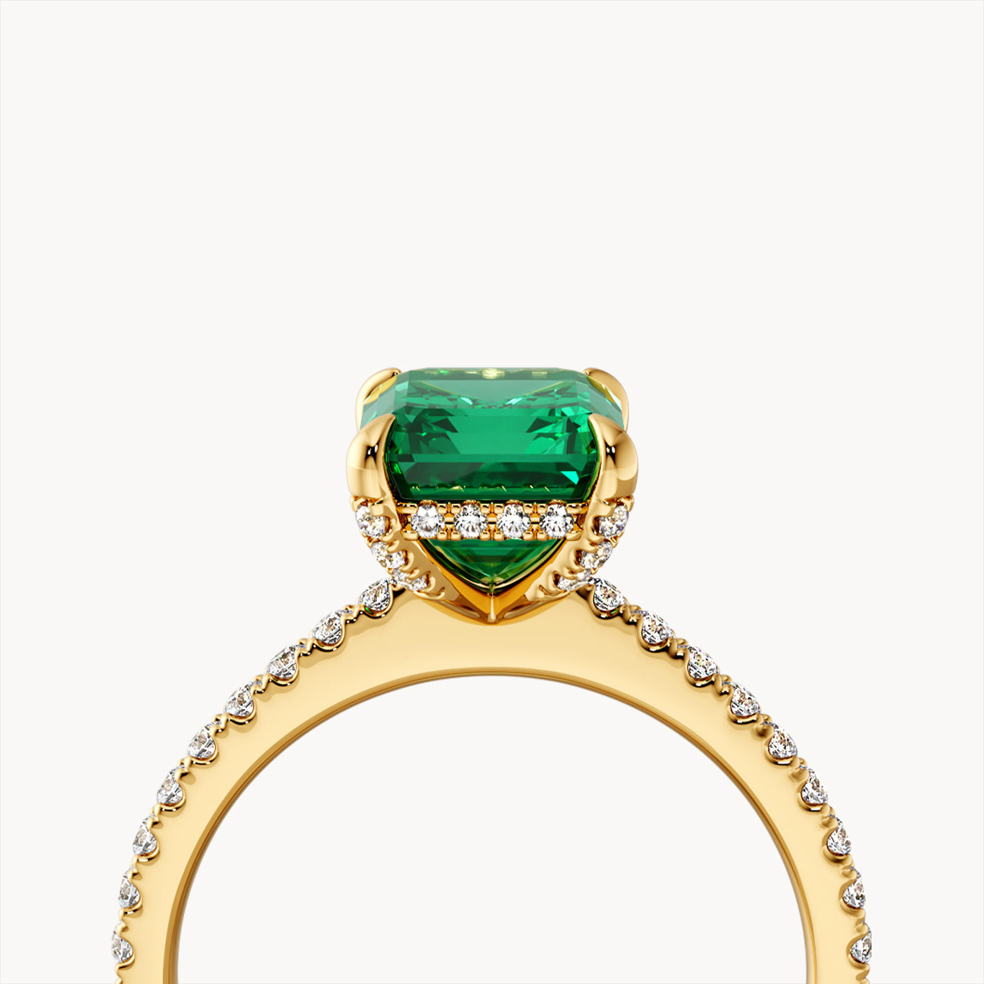 Darcy Smaragd Ring 1,50ct. Größe 51