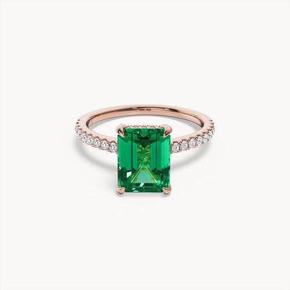 Darcy Emerald Ring