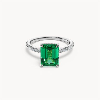 Darcy Emerald Ring