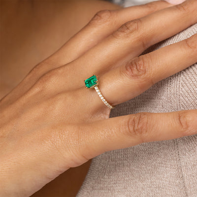 Darcy Smaragd Ring