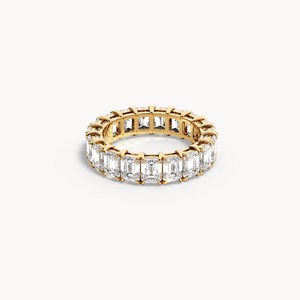 Emerald Cut Eternity Ring