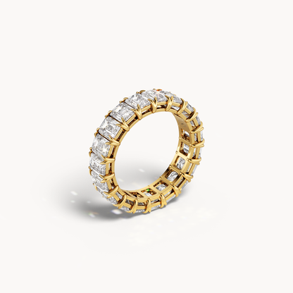 Emerald Cut Eternity Ring