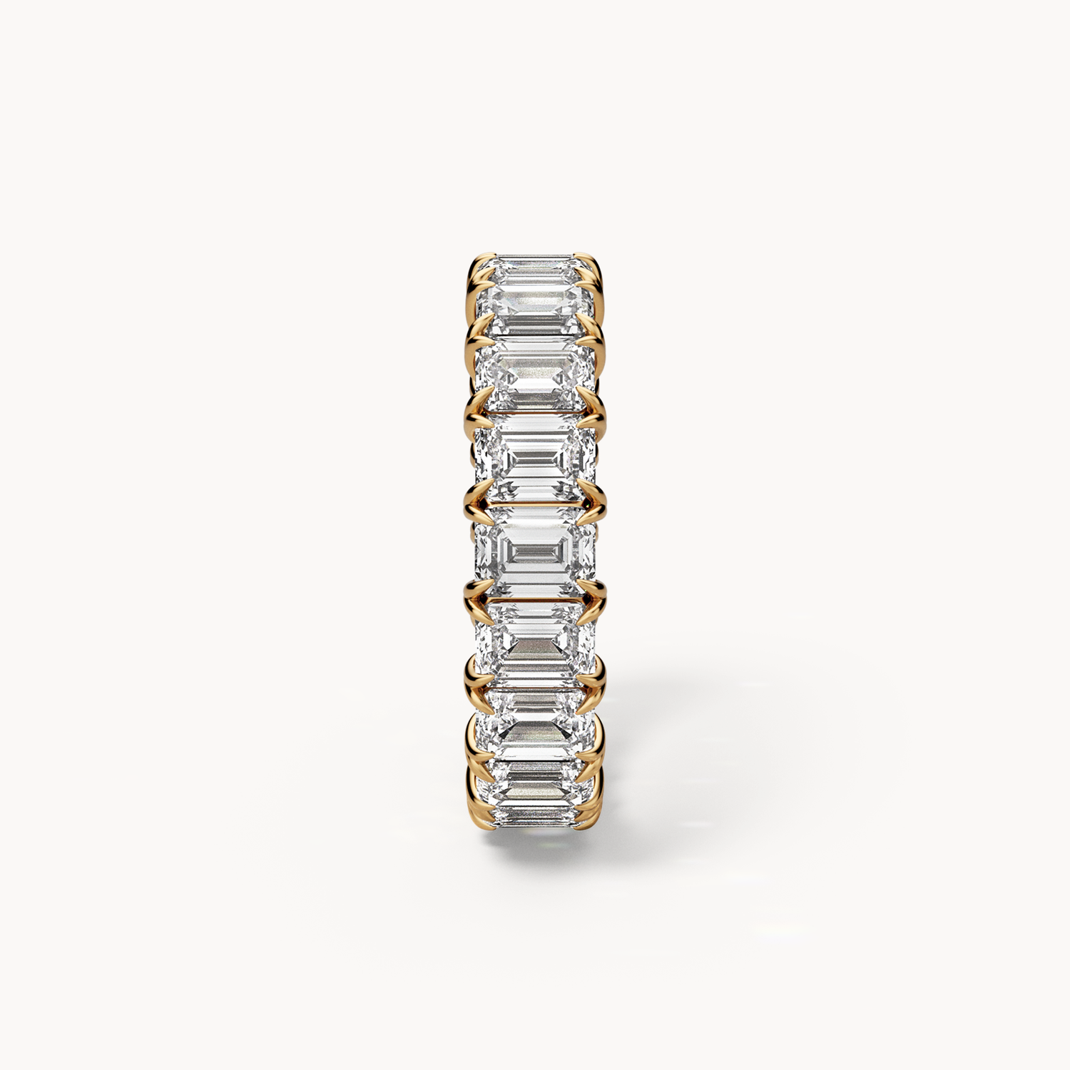 Emerald Cut Eternity Ring