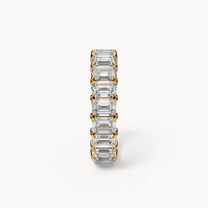 Emerald Cut Eternity Ring