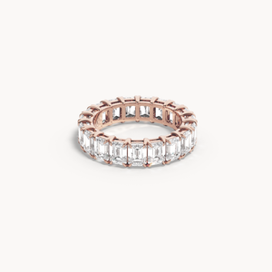 Emerald Cut Eternity Ring