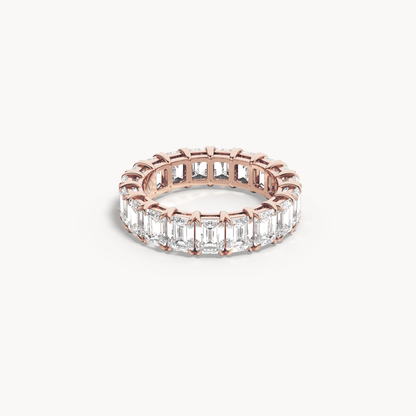Emerald Cut Eternity Ring