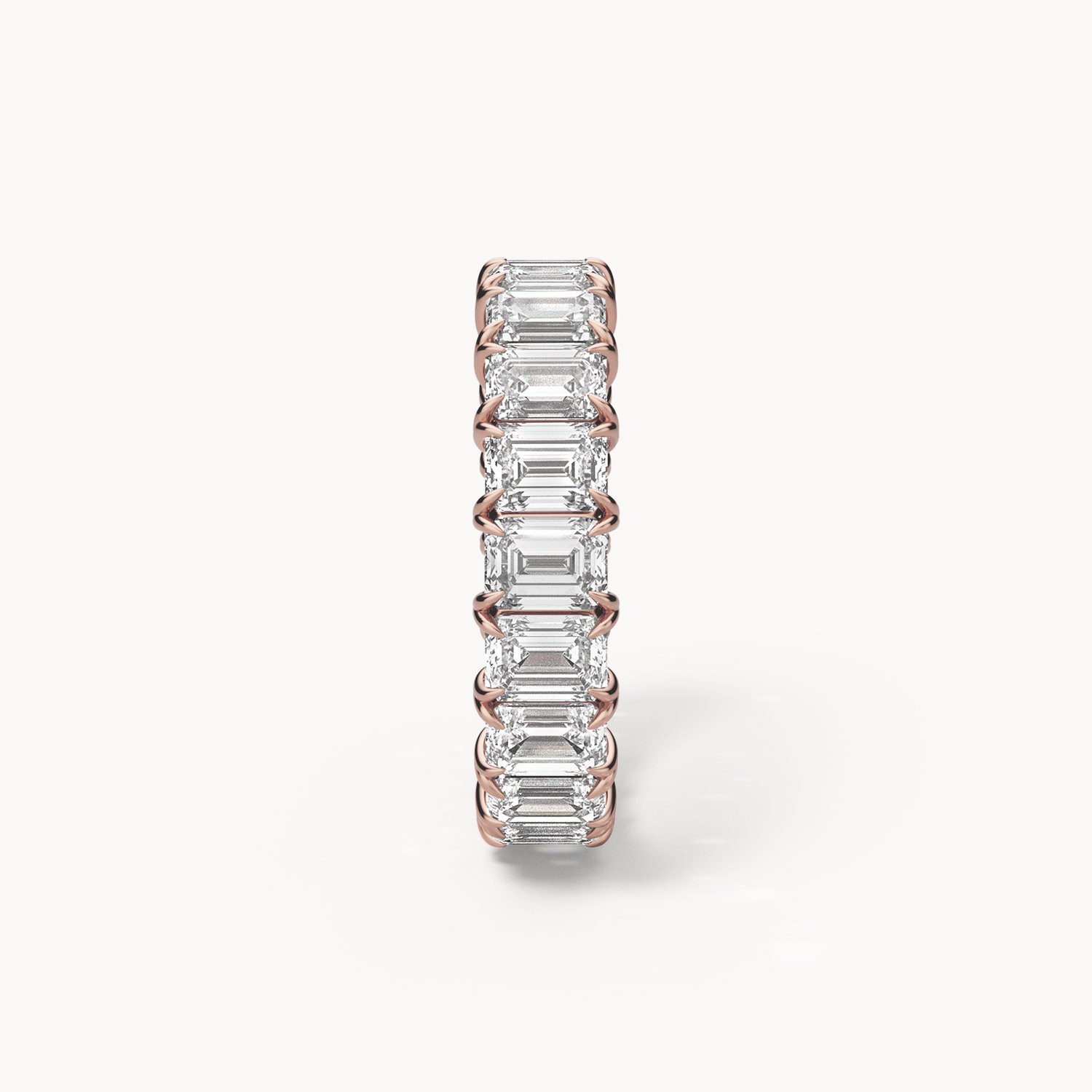 Emerald Cut Eternity Ring