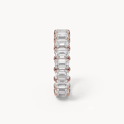 Emerald Cut Eternity Ring