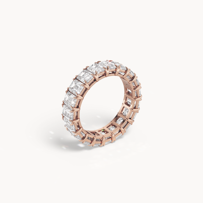 Emerald Cut Eternity Ring