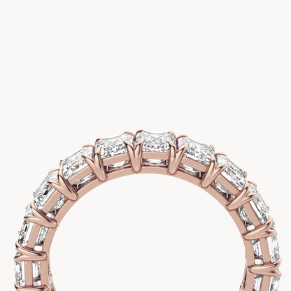 Emerald Cut Eternity Ring