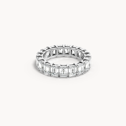 Emerald Cut Eternity Ring