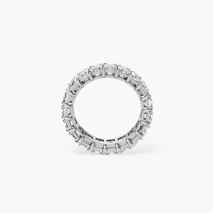 Emerald Cut Eternity Ring