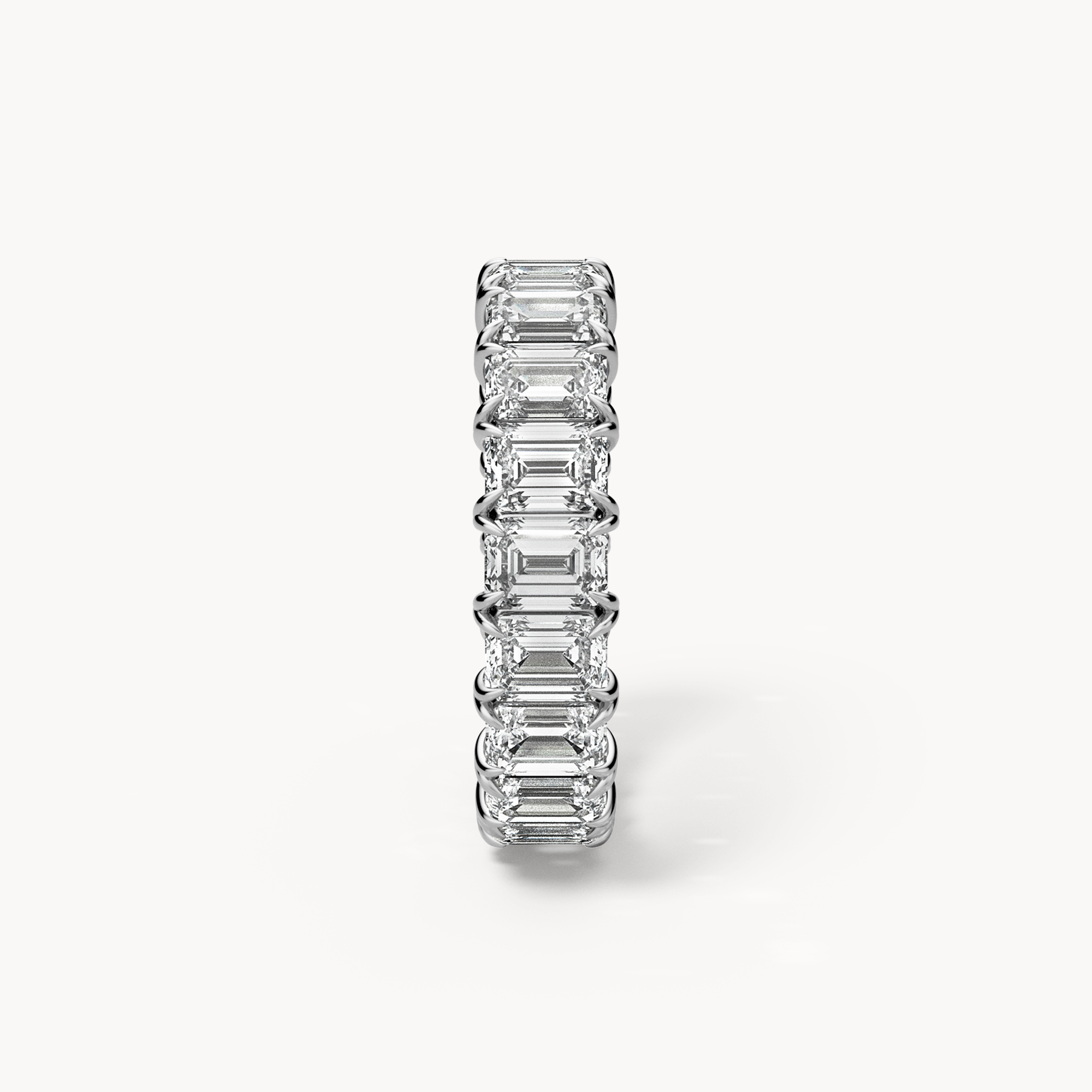 Emerald Cut Eternity Ring