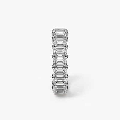 Emerald Cut Eternity Ring