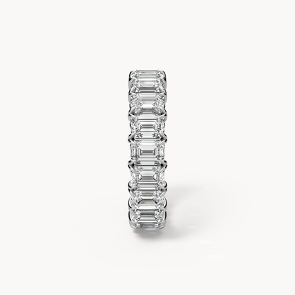 Emerald Cut Eternity Ring
