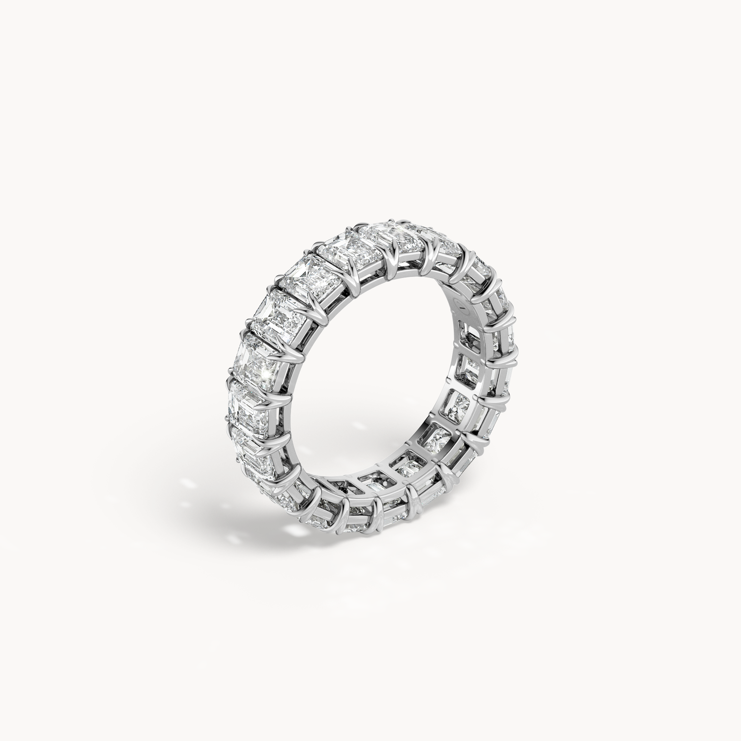 Emerald Cut Eternity Ring