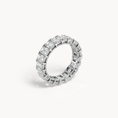 Emerald Cut Eternity Ring