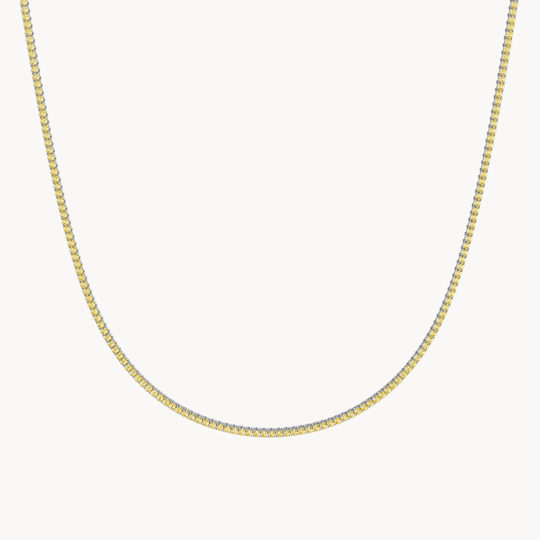 Elara Tennis Necklace