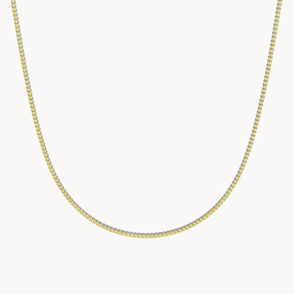 Elara Tennis Necklace