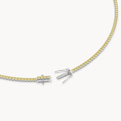 Elara Tennis Necklace