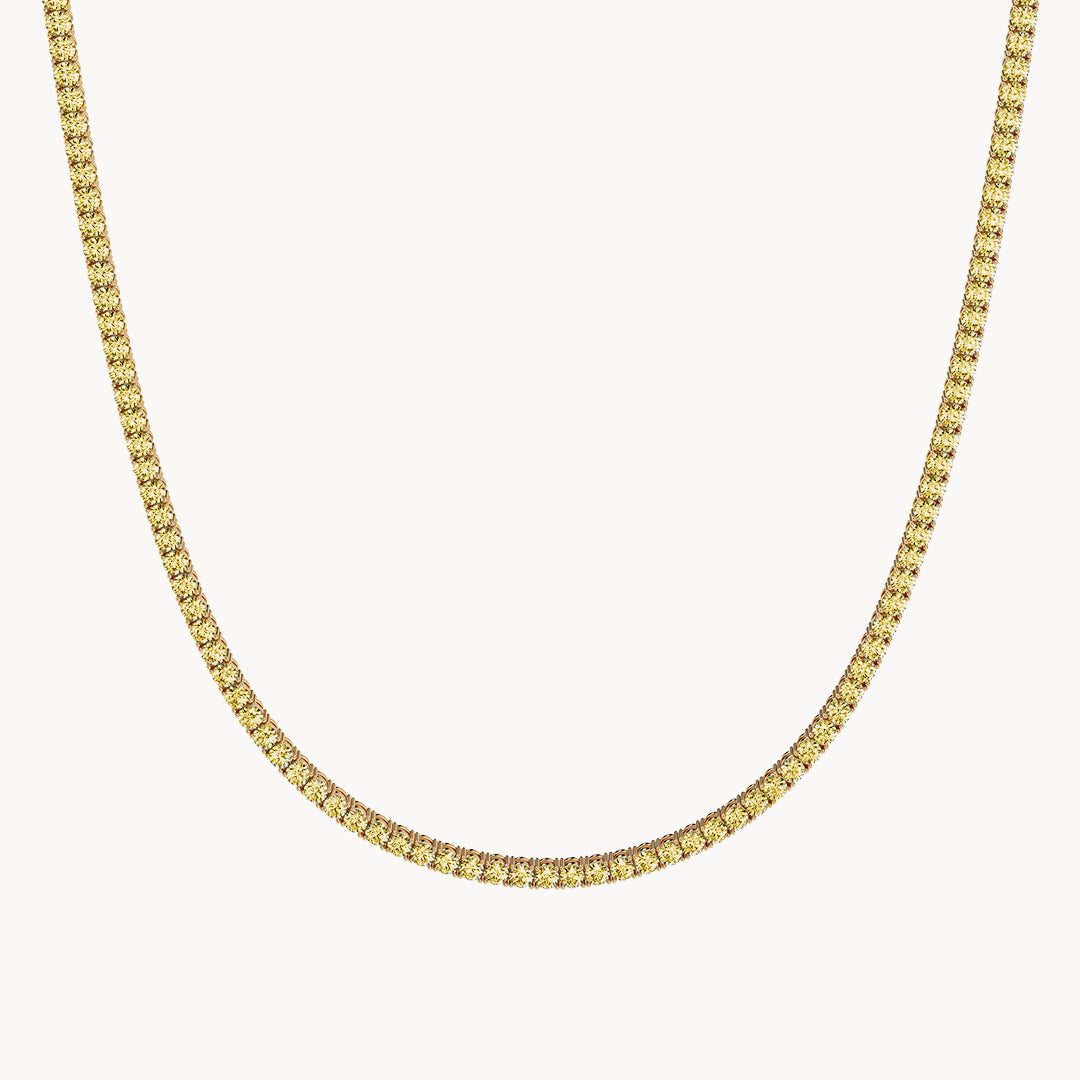 Elara Tennis Necklace