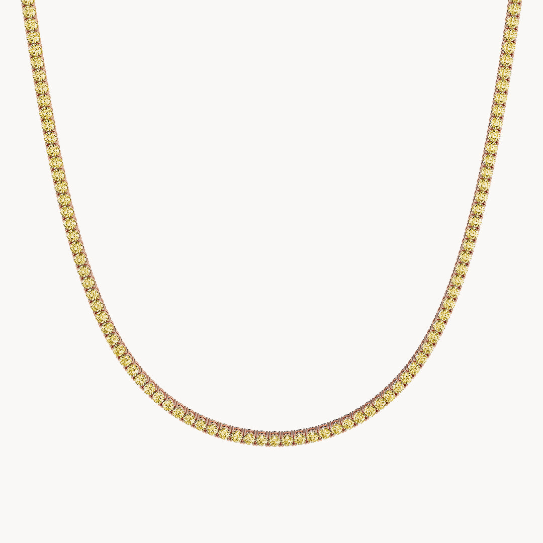 Elara Tennis Necklace