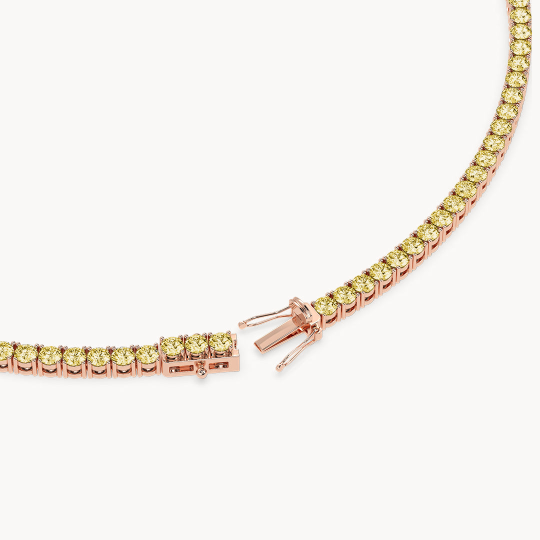 Elara Tennis Necklace