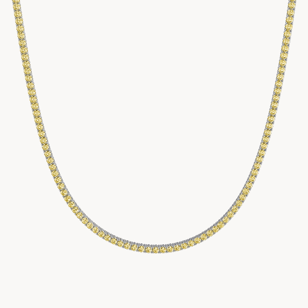 Elara Tennis Necklace