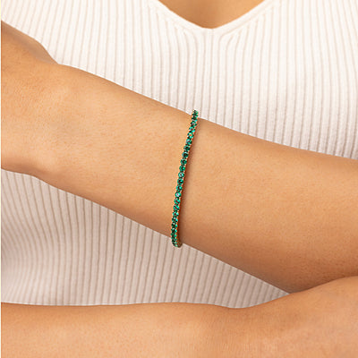 Evergreen Tennis Bracelet