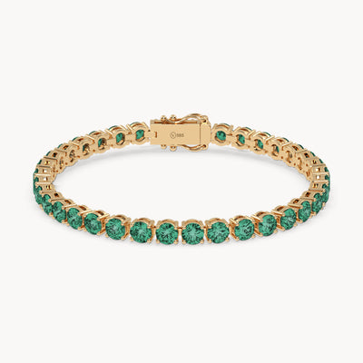Evergreen Tennis Bracelet