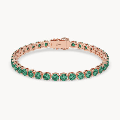 Evergreen Tennis Bracelet