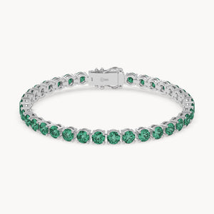 Evergreen Tennis Bracelet